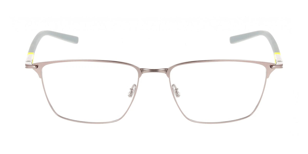 Nike NK6066N 070 Gray Rectangle Eyeglasses 56mm Eyeglasses