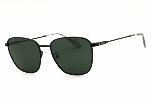 Polaroid Core PLD 4159/G/S/X-0003 UC MTT BLACK Rectangular Sunglasses 56mm Sunglasses