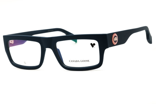 Canada Goose GC25615-424 Blue Rectangle Eyeglasses 56mm