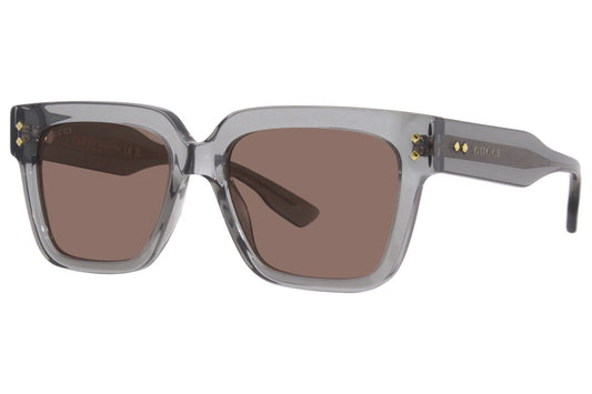 Gucci GG1084S-004 Grey Rectangular Sunglasses 54mm Sunglasses