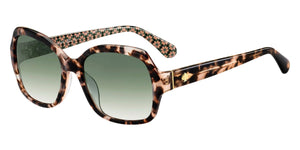 Kate Spade AMBERLYNNS-0MAP9K-57(NO CASE) Pink Butterfly Sunglasses 57mm