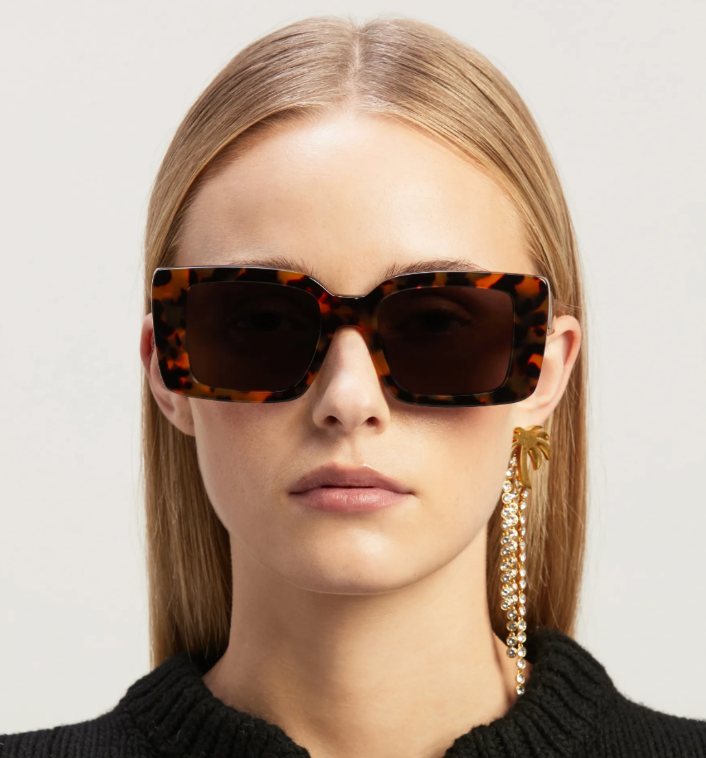 Palm Angels PERI057S24PLA0016064 52mm New Sunglasses