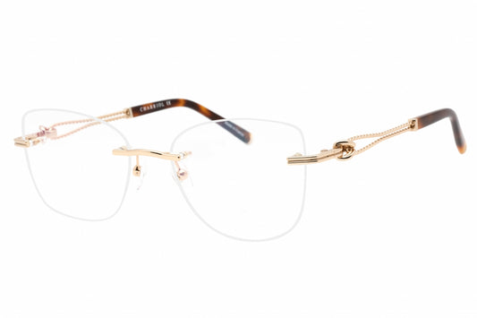 Charriol PC71061-C01 eyeglasses in shiny gold frame with clear lenses