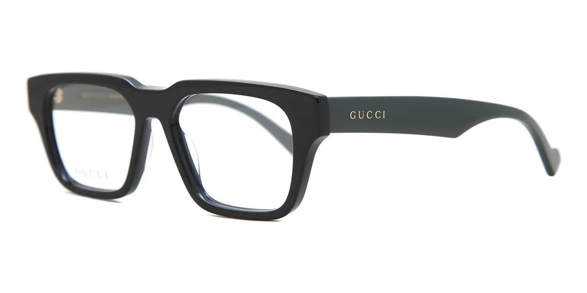 Gucci GG0963O-005 Black Rectangular Eyeglasses 53mm Eyeglasses