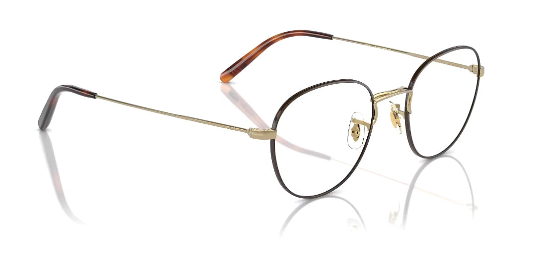 Oliver Peoples 0OV1281-5316-48 Gold Square EYEGLASSES 48mm Eyeglasses
