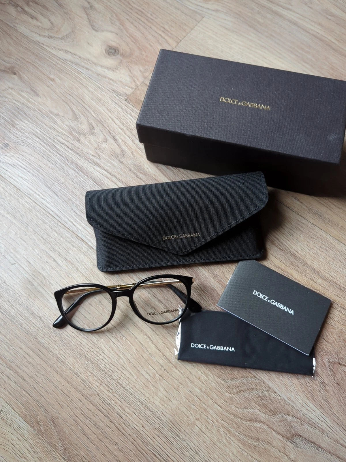 Dolce Gabbana 0DG3242-501-50 Black Pillow Eyeglasses