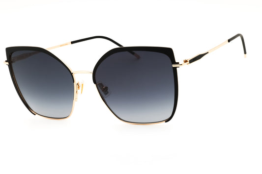 Hugo Boss BOSS 1708/S-0RHL 9O GOLD Oversized Sunglasses 58mm Sunglasses