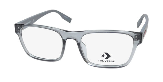 Converse CV5015G-030 eyeglasses in crystal gravel frame with clear lenses