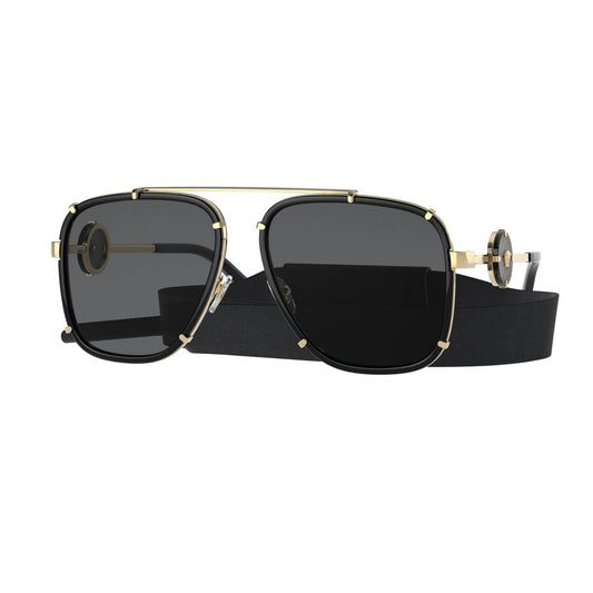 Versace VE2233-143887-60 60mm New Sunglasses