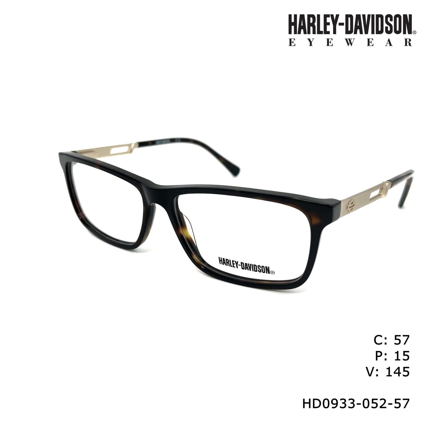 Harley Davidson HD0933-052-57 57mm New Eyeglasses