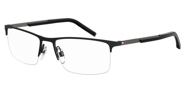 Tommy Hilfiger TH1692-BSC-57 Black Rectangle Eyeglasses 57mm Eyeglasses