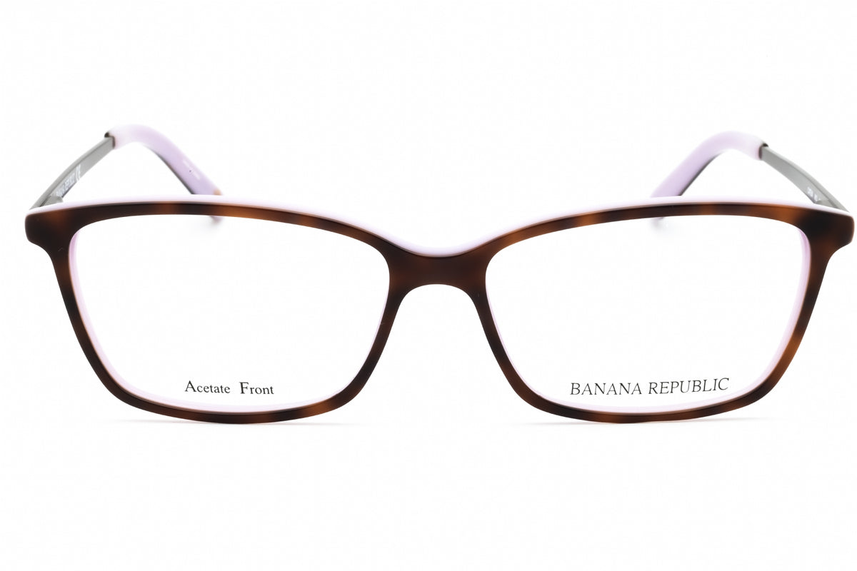 Banana Republic CATE/N-0AY0 00 HAVANA VIOLET Rectangular Eyeglasses 51mm Eyeglasses