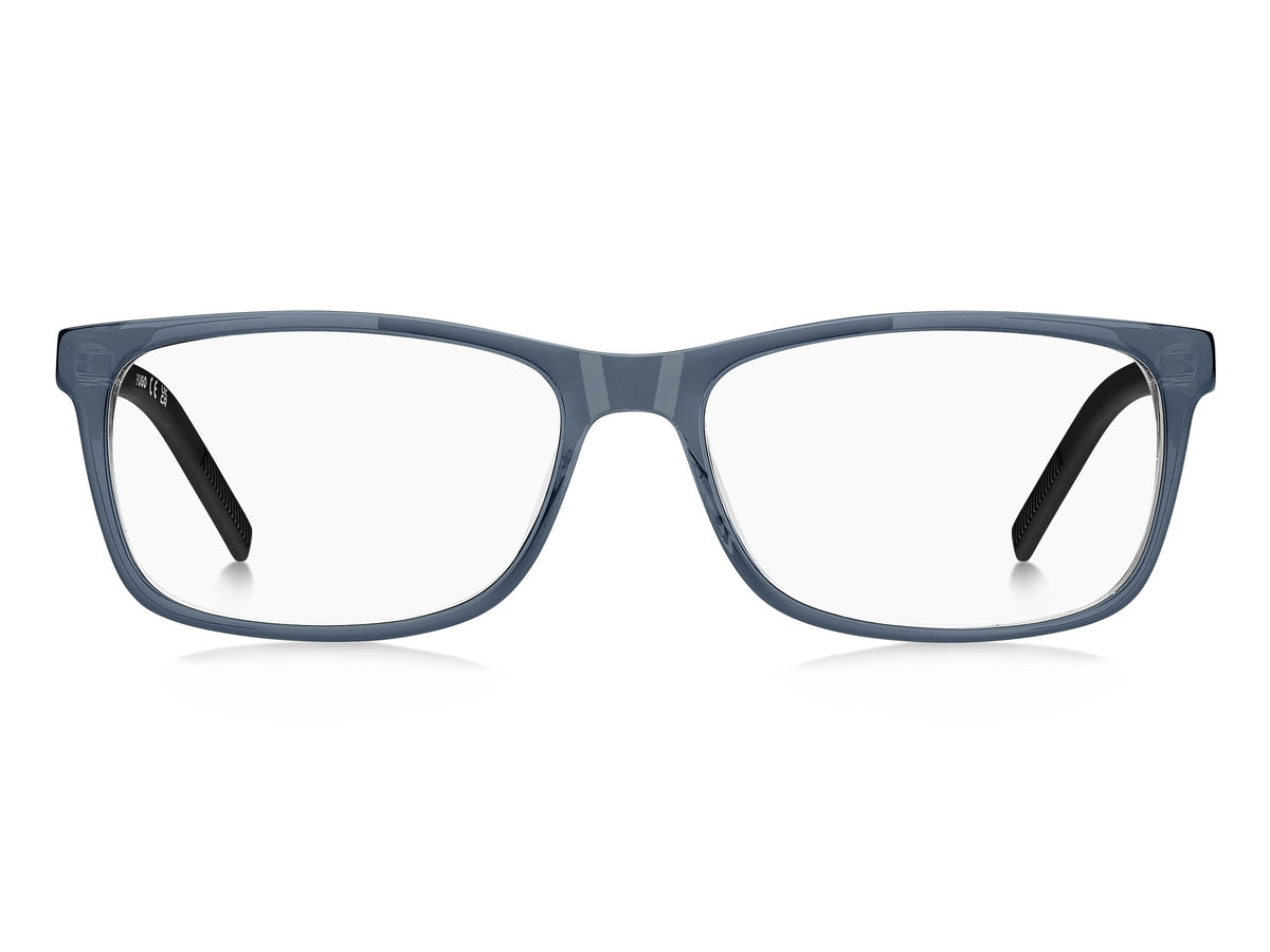 Hugo HG1342/G-OXZ-54 Blue Rectangle Eyeglasses 54mm Eyeglasses