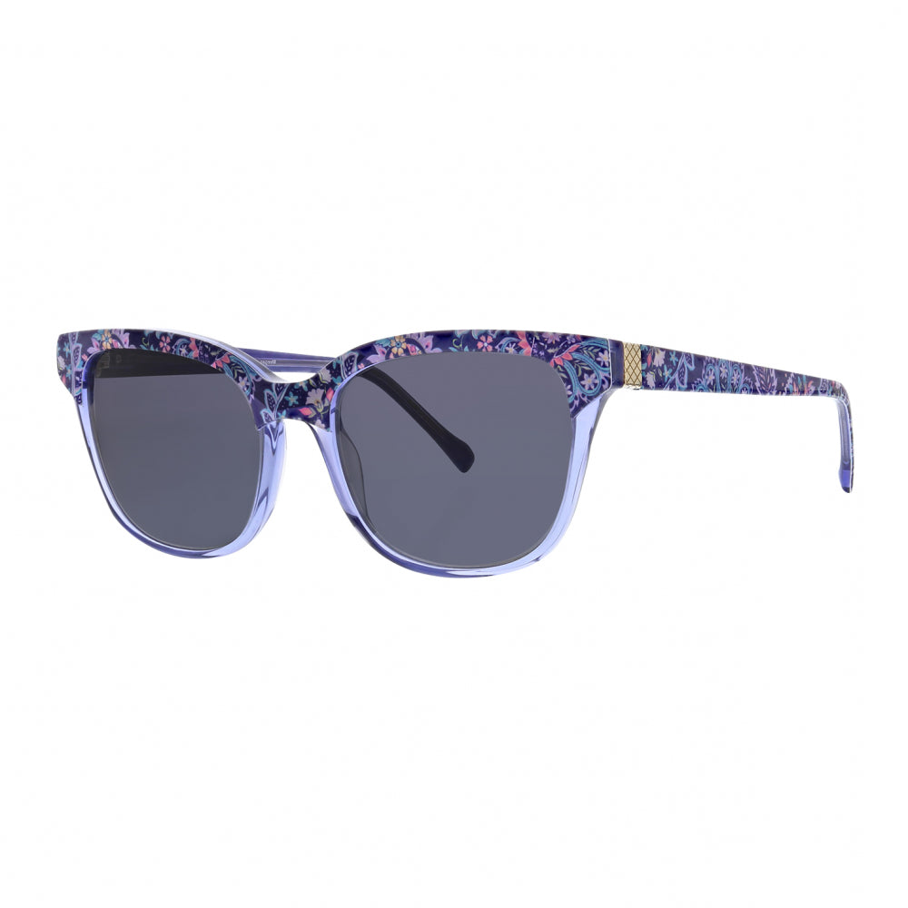 Vera Bradley Meegan French Paisley 5418 54mm New Sunglasses