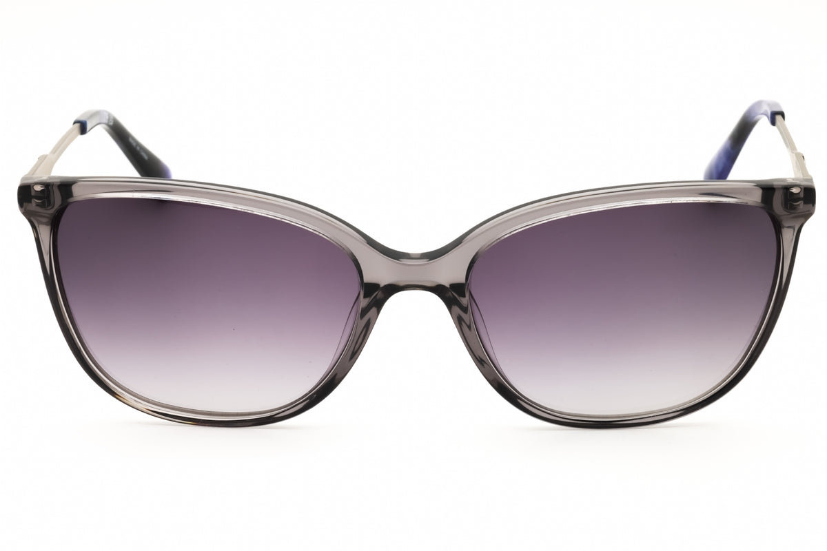 Nine West NW661S-014 GREY CRYSTAL Oval Sunglasses 57mm Sunglasses