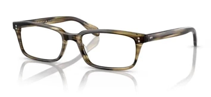 Oliver Peoples 0OV5102-1719-56 Olive Smoke Rectangle EYEGLASSES 0mm Eyeglasses