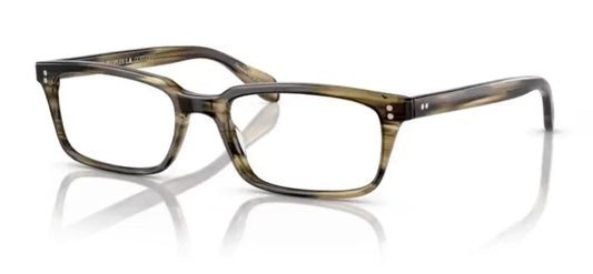 Oliver Peoples 0OV5102-1719-56 Olive Smoke Rectangle EYEGLASSES 0mm Eyeglasses