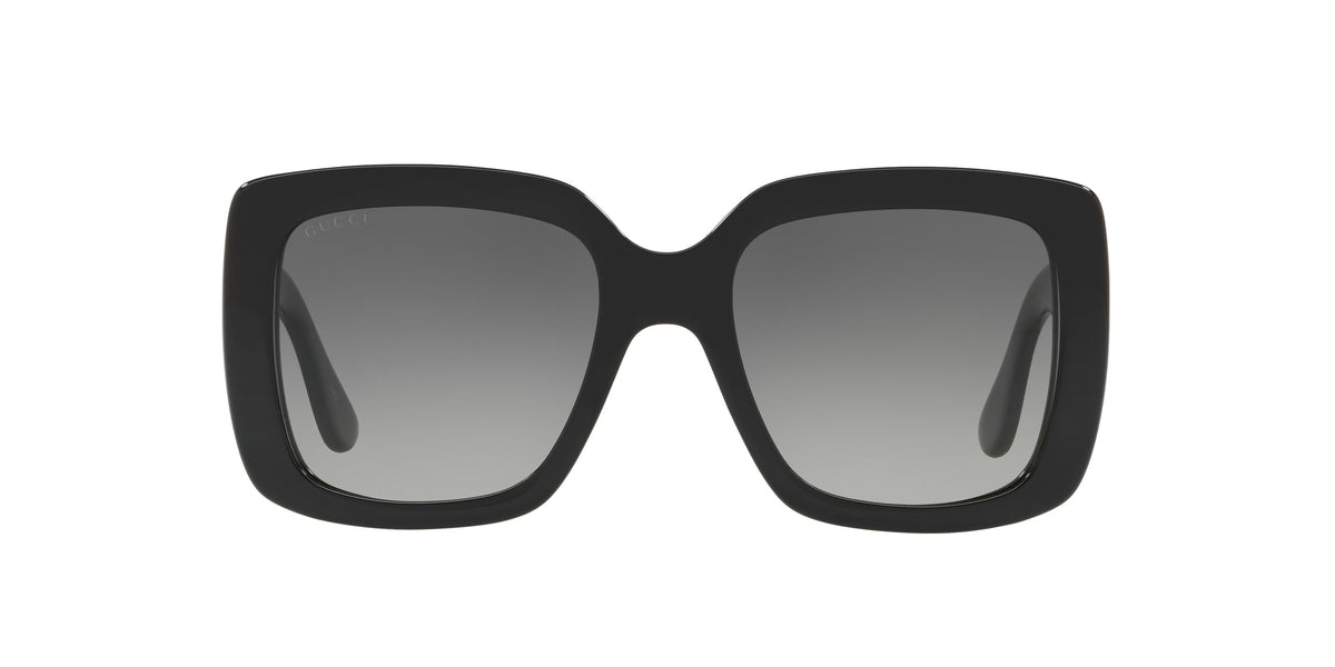 Gucci GG0141SN-001 Black Oversized Sunglasses 53mm