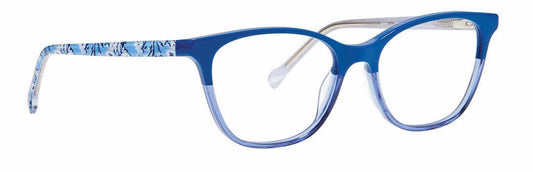 Vera Bradley HAVEN SWEET GARDEN BLUE 53mm New Eyeglasses