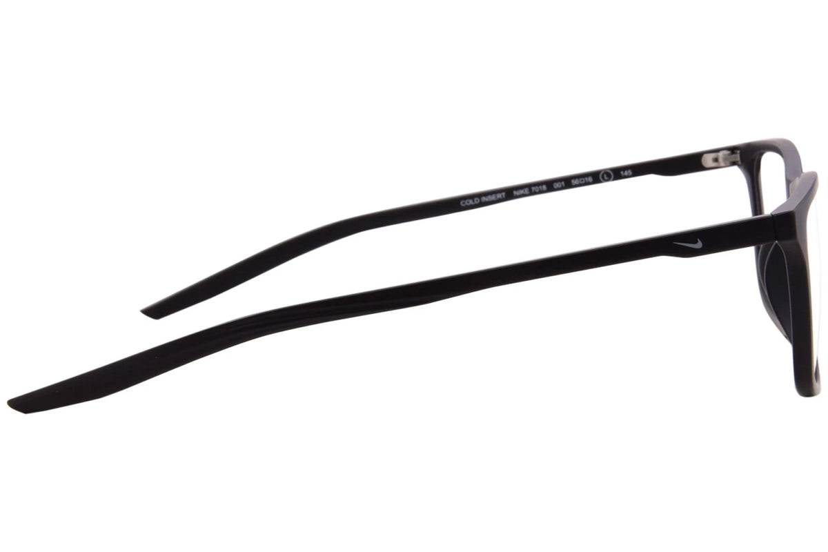 Nike NK7018 001 Red Rectangle Eyeglasses 56mm Eyeglasses
