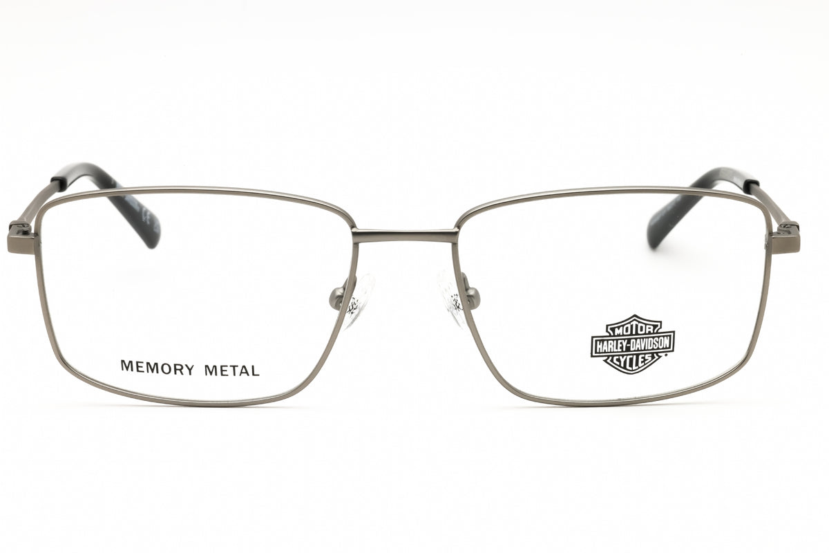 Harley Davidson HD50027-011 matte light nickeltin Rectangular Eyeglasses 55mm