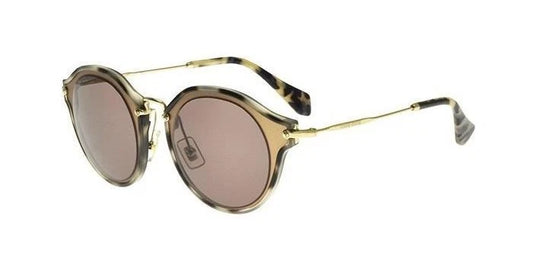 Miu Miu 0MU51SS-VA86X1-49 Matte Pink Full Rim SUNGLASSES 0mm Sunglasses