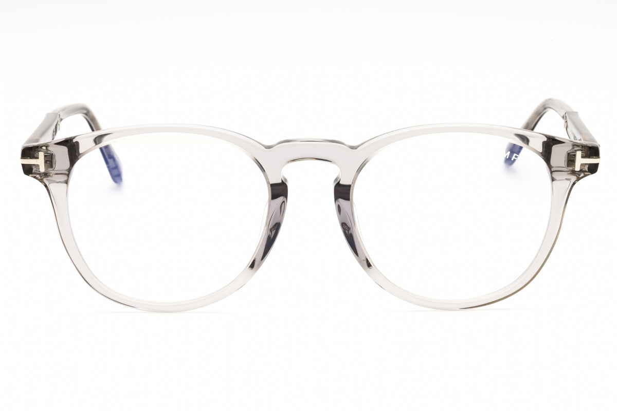 Tom Ford FT5891-F-B-020 grey Round Eyeglasses 51mm Eyeglasses