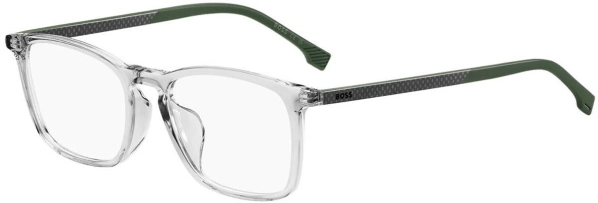 Hugo Boss BOSS1716/F-63M-52 Crystal Grey Rectangle Eyeglasses 52mm Eyeglasses