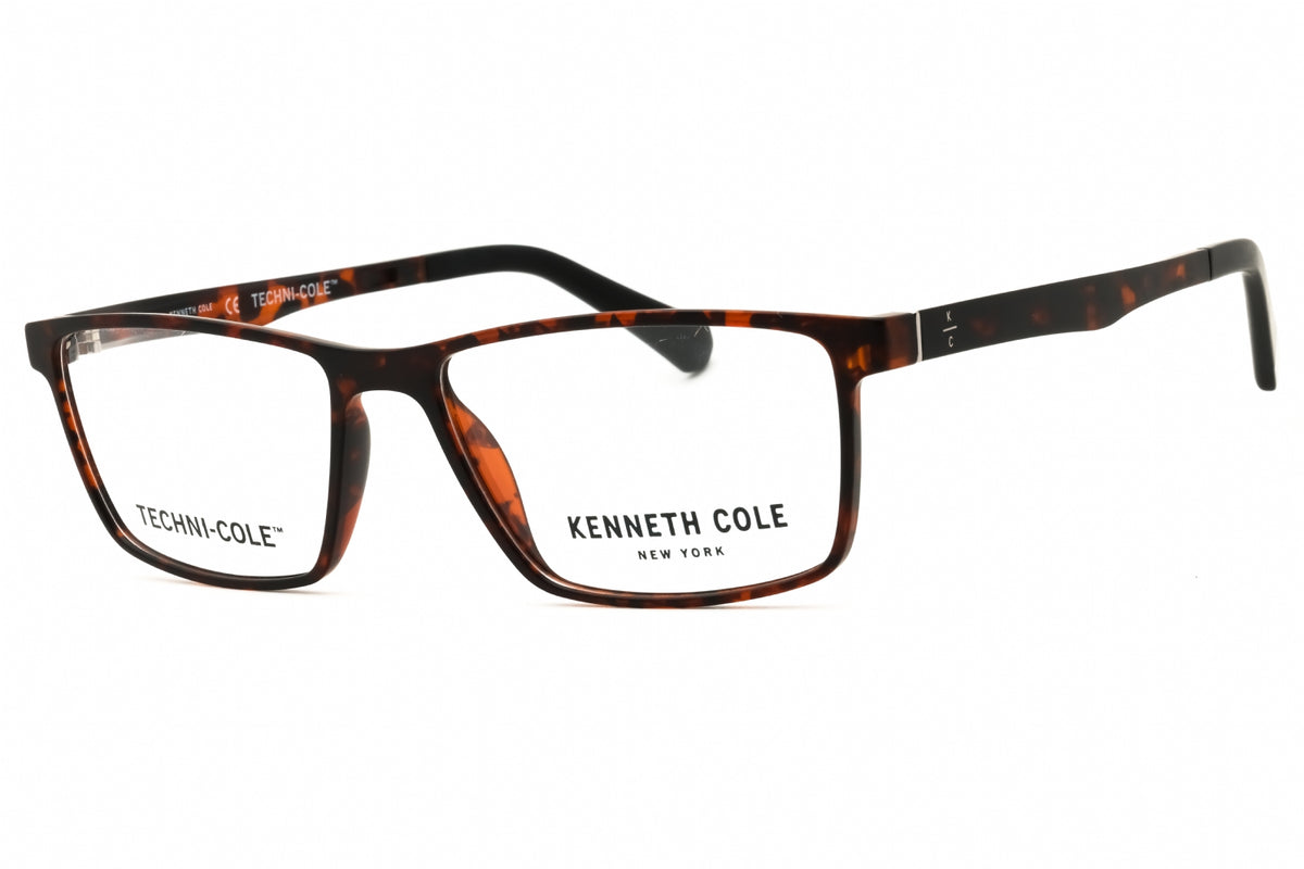 Kenneth Cole New York KC0318-052 dark havana Rectangular Eyeglasses 53mm Eyeglasses
