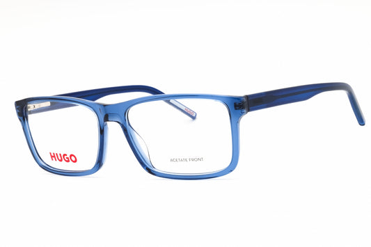 HUGO HG 1262-0PJP 00 eyeglasses in blue frame with clear lenses