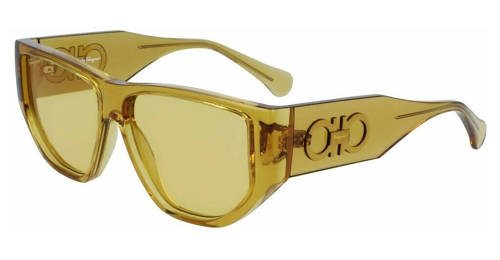 Salvatore Ferragamo SF1077S-703-5613-COL 56mm New Sunglasses