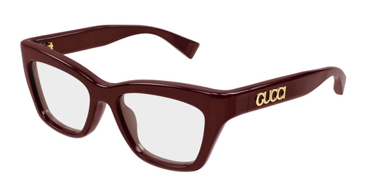 Gucci GG1810o-004 Pink Cat Eye Eyeglasses 51mm