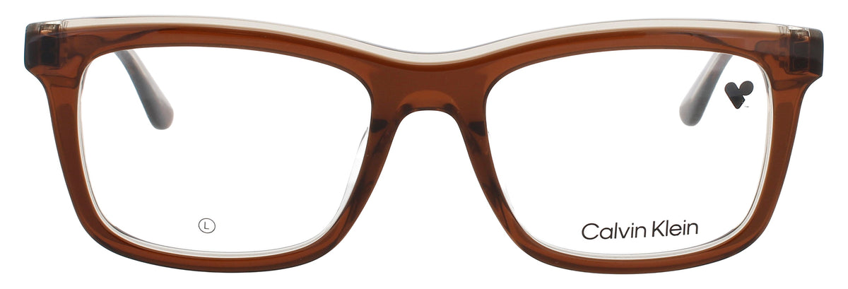 Calvin Klein CK24542-280-54 LIGHT BROWN / CRYSTAL  Men's Eyeglasses 54mm