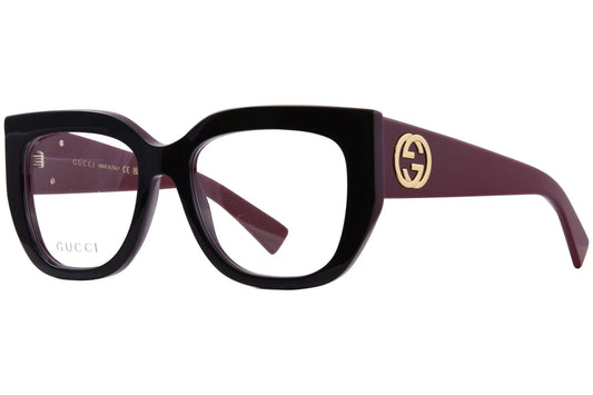 Gucci GG1846O-003 Black Butterfly Eyeglasses 54mm Eyeglasses