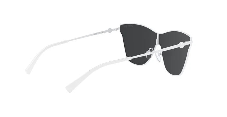 Michael Kors 0MK1063-199955-44 Shiny White Full Rim SUNGLASSES 44mm Sunglasses