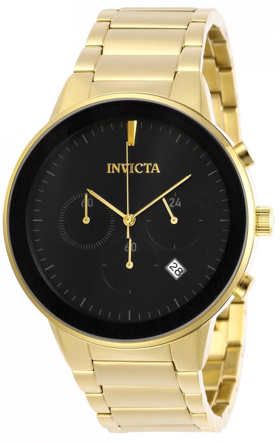 Invicta 29480 29480 Watch - Black Dial Stainless Steel Band