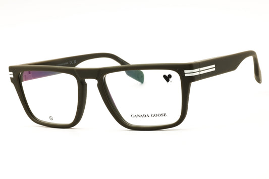 Canada Goose GC25621-317 Green Rectangle Eyeglasses 56mm