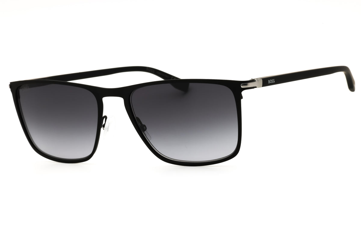 Hugo Boss BOSS 1004/S/IT-0003 9O BLACK Rectangular Sunglasses 56mm