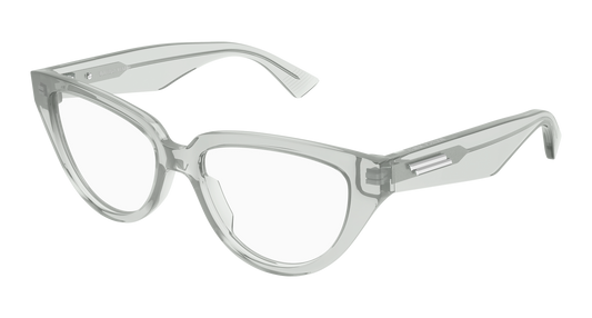 Bottega Veneta BV1503O-004-53 Grey Cat Eye  53mm Eyeglasses