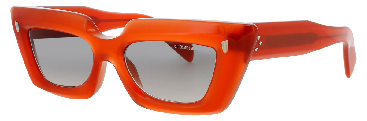 Cutler And Gross CGSN-1408-51-B1 TOMATO  Women's Sunglasses 51mm Sunglasses