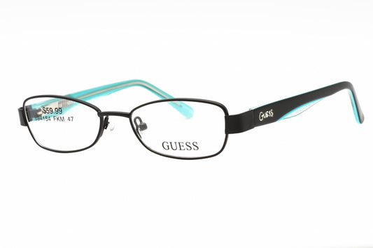 Guess GU 9092-B84 Black Rectangle Eyeglasses 47mm