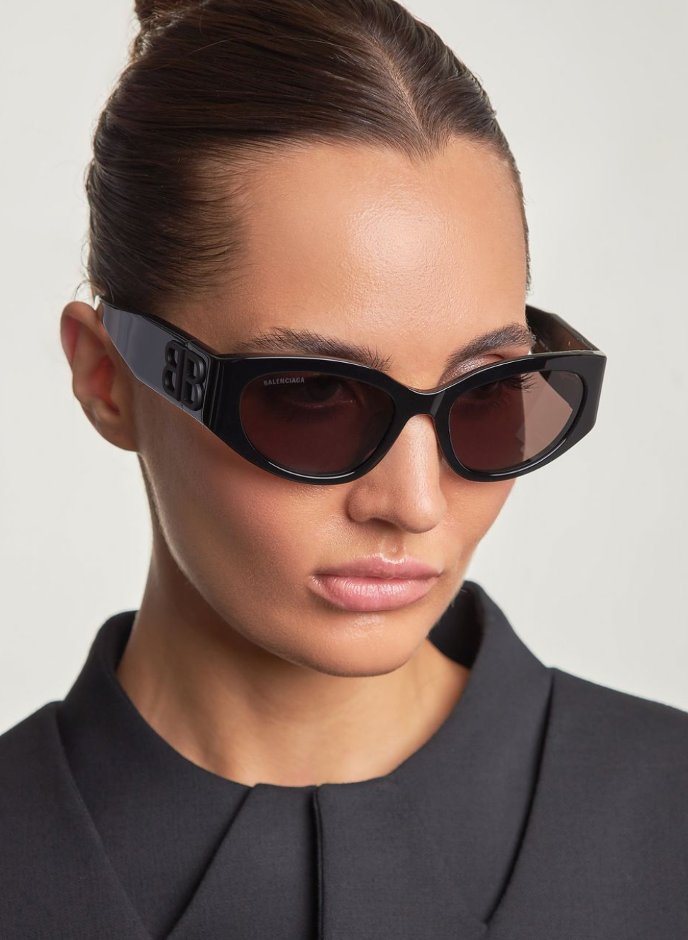 Balenciaga BB0324SK-001 55mm New Sunglasses