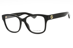 Gucci GG1340O-001 Black Rectangular Eyeglasses 54mm