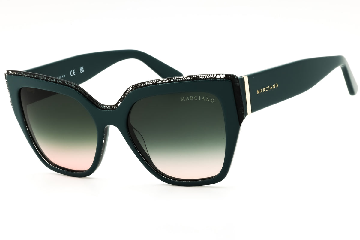 Guess by Marciano GM00029-89B turquoise Cat eye Sunglasses 53mm Sunglasses