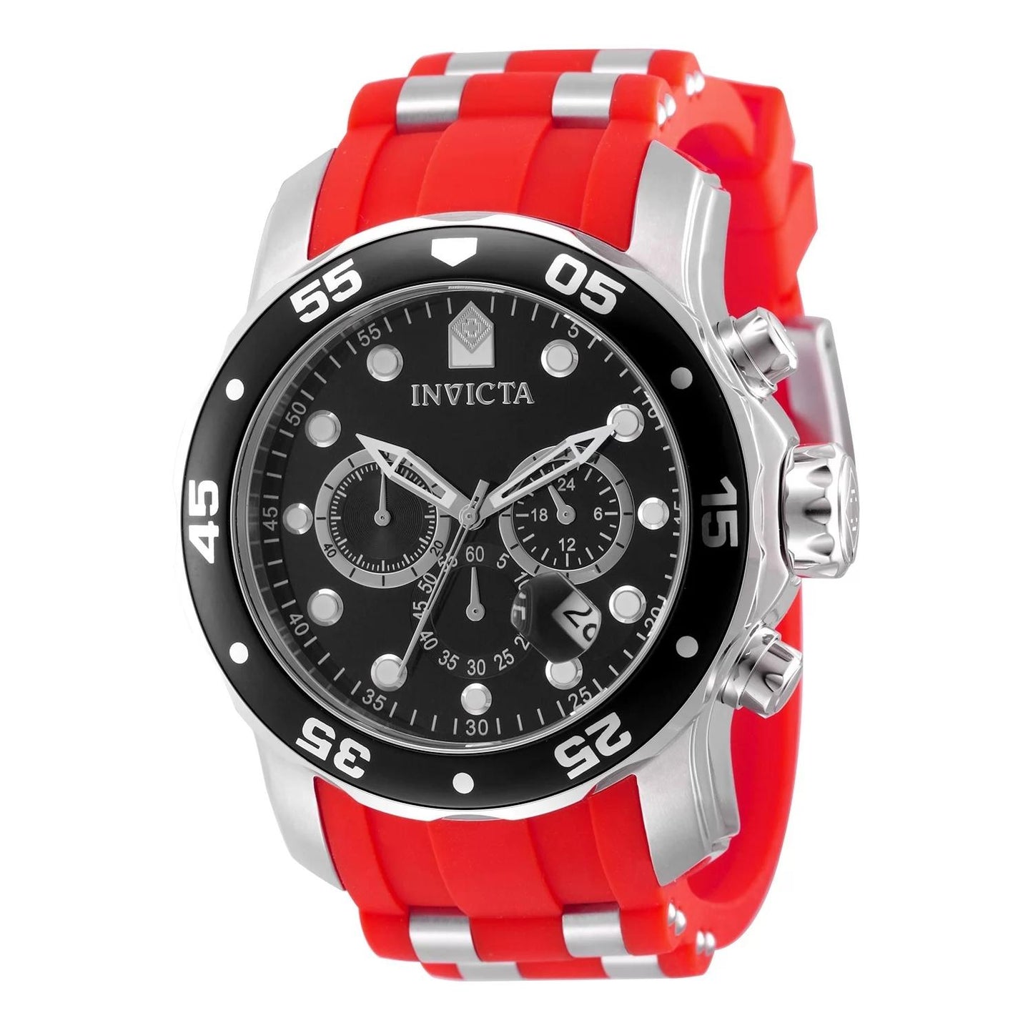 Invicta 49829 49829 Watch - Black Dial Silicone Band