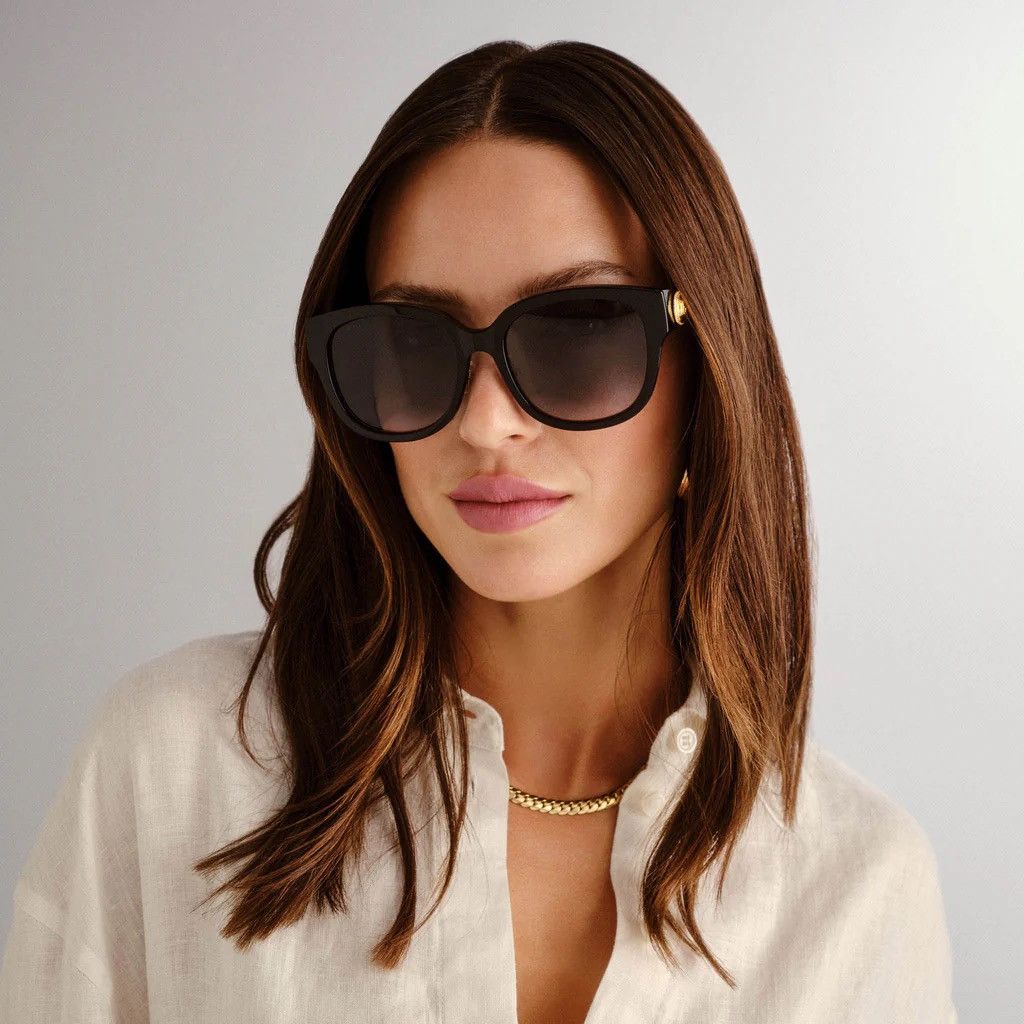 Gucci GG1409SK-001 55 New Sunglasses