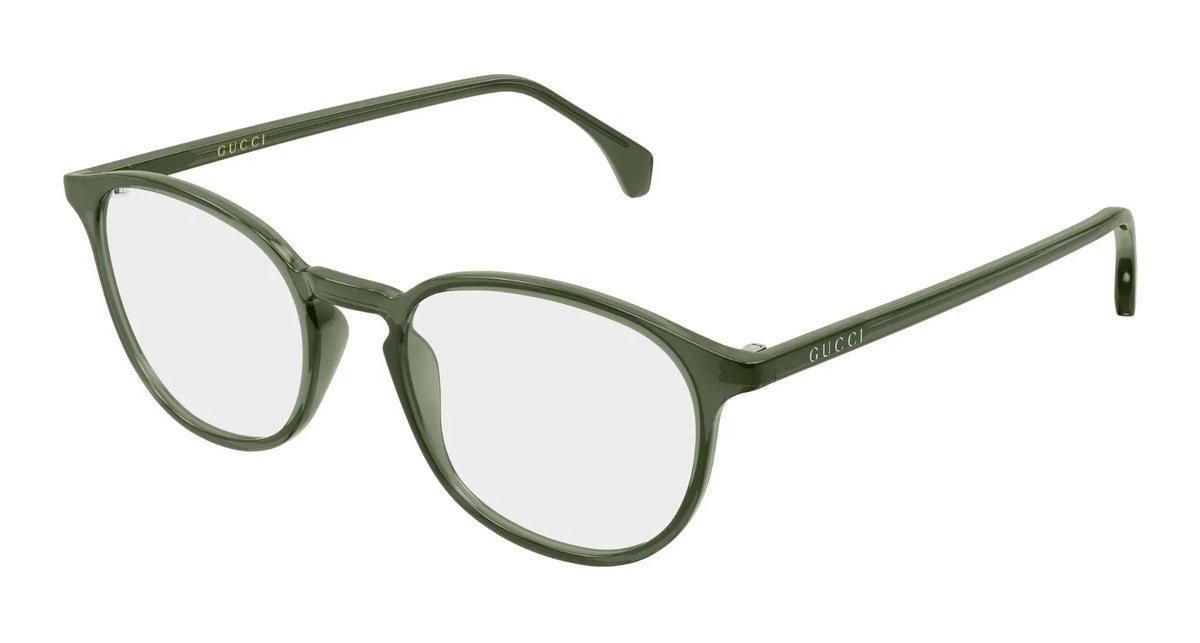Gucci GG0551O-029 Green Round Eyeglasses 55mm Eyeglasses