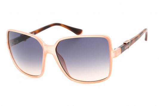 Guess GU7812-72W sunglasses in shiny pink frame with blue gradient lenses