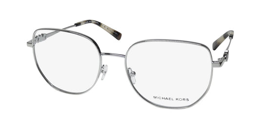 Michael Kors 0MK3062-1153-54 Silver Square EYEGLASSES 54mm Eyeglasses