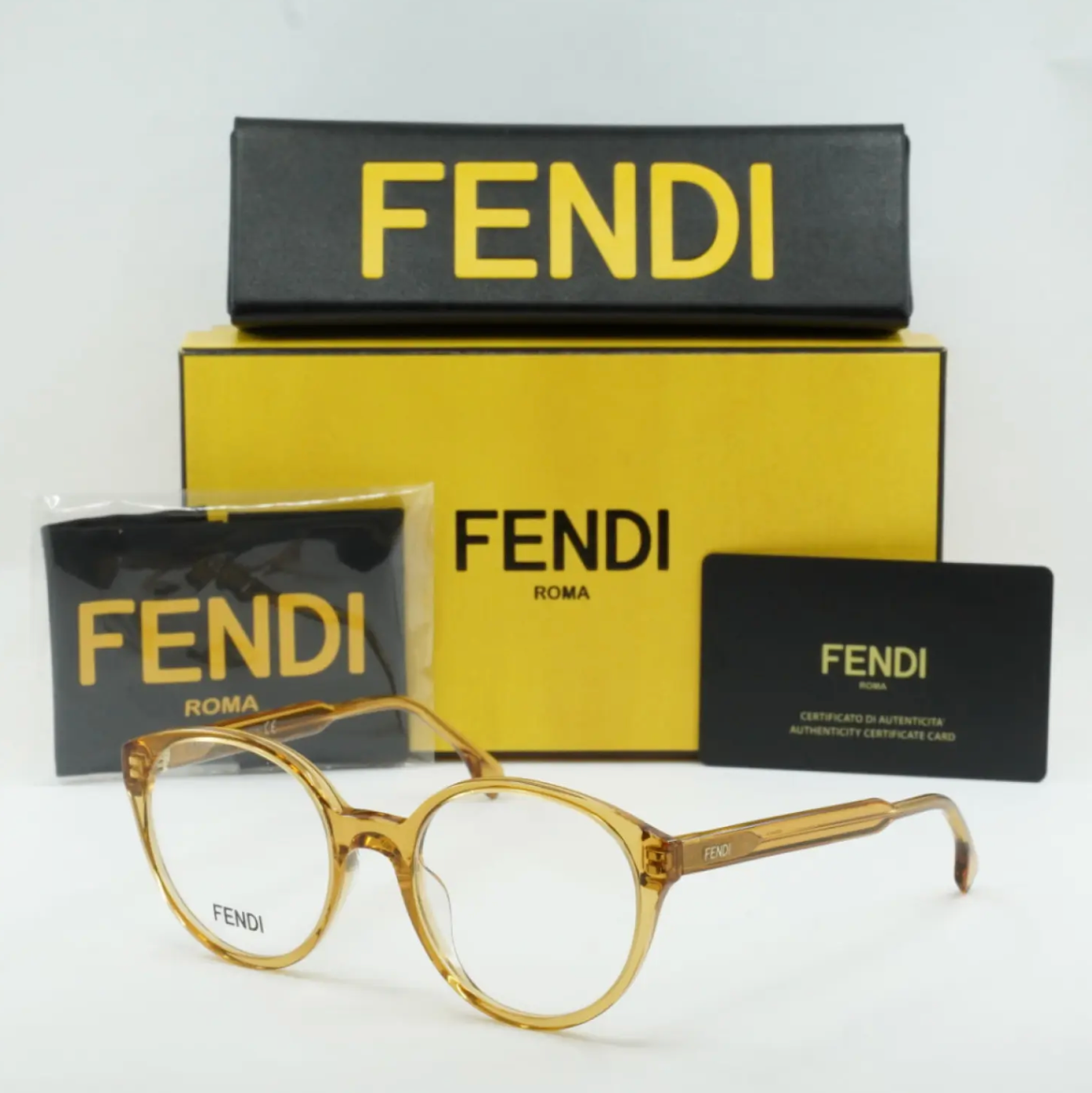 Fendi FE50015I-51057 51mm New Eyeglasses